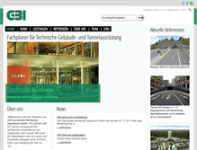 Tablet Screenshot of gbi.eu